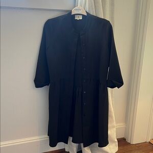 Tuckernuck Black Collared Dress